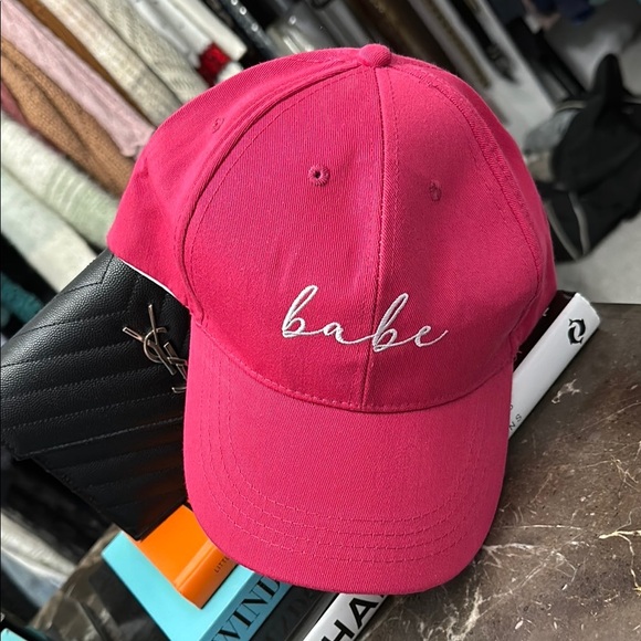 Babe Pink Cap - Picture 1 of 3